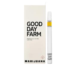 GOOD DAY FARM - DISPOSABLE RESIN LIVE - 0.5G - TRIBUTE #13 - INDICA