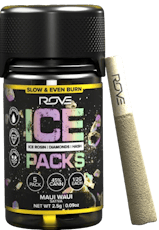 Ice Rosin Diamonds Hash Infused Maui Waui - Pre-Roll 5 Pack (2.5g)