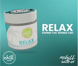 Chill Medicated | Relax Body Rub | 1:1 THC:CBD | 500mg