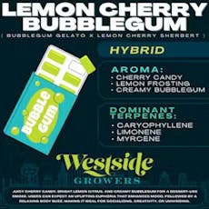 Lemon Cherry Bubblegum Small Buds - 14g