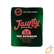 20mg 1:2 THC/CBD Sour Watermelon Nano Gummies Jaunty