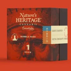 Nature's Heritage: Bubble Hash | Cheese | 1g