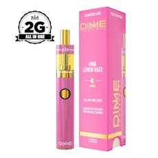 DIME - DISPOSABLE DISTILLATE - 2G - PINK LEMON HAZE - HYBRID