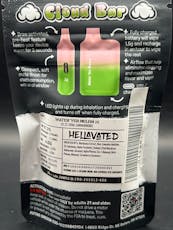 Hellavated Cloud Bar 'Water'yer Melon' All-In-One 2g Vaporizer