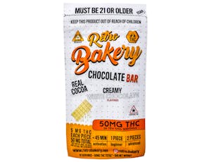 RBR Creamy White Chocolate Bar 10pk 50mg THC 2330841380