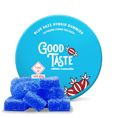 Blue Razzberry Gummies 100mg