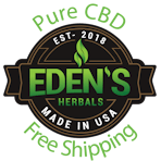 Eden’s Herbals | CBD Products | CBD Tinctures | CBD Gummies | CBD Lotion | CBD Dog Treats | Isolates Logo