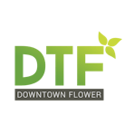DTF - Downtown Flower Logo