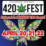 Colorado Springs 420 Fest, Tattoo, & Art Expo Logo