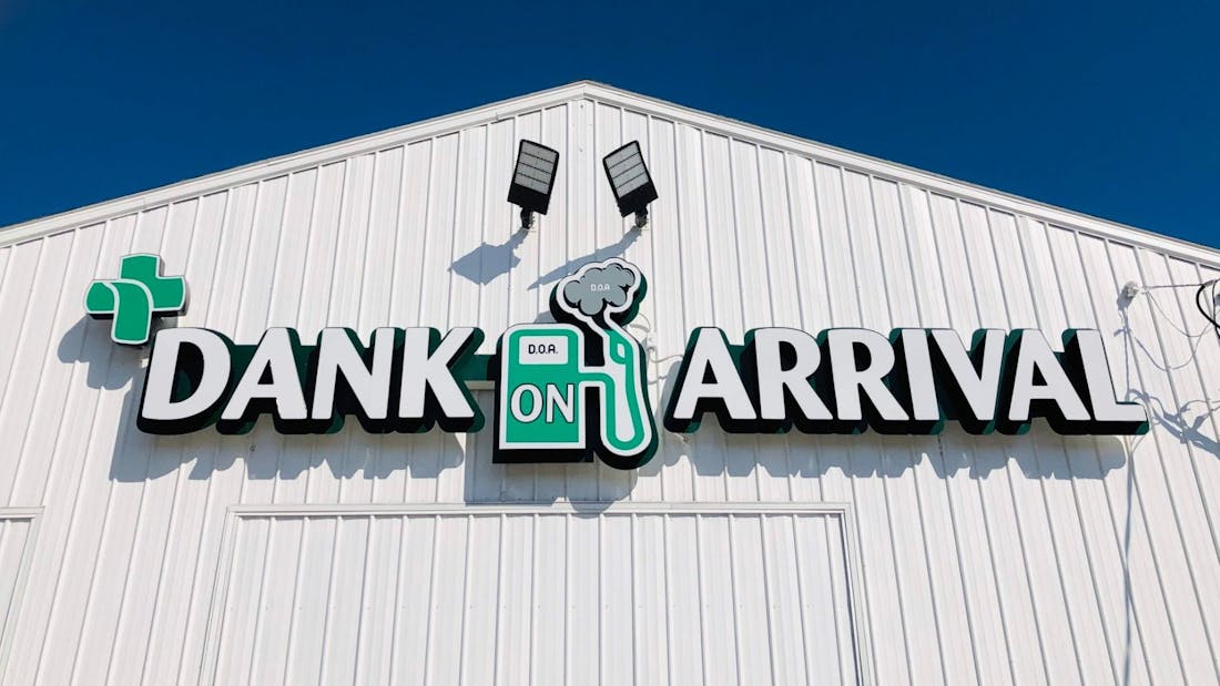 Dank On Arrival D O A Menu Leafly