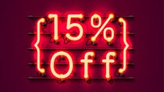 15% Off First Order!