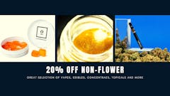 20% Off Non-Flower