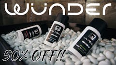 50% OFF ALL Wunder CBD!