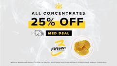 25% Off All Concentrates