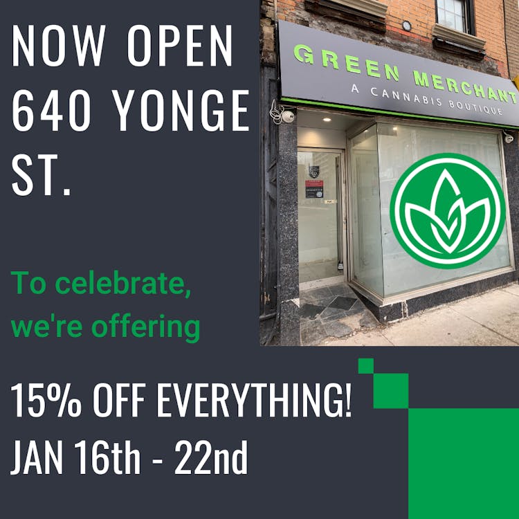 Green Merchant Cannabis Boutique - Yonge