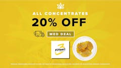 20% Off All Concentrates