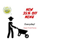 Daily 35% OFF MENU!!!