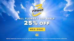25% Off All Flower