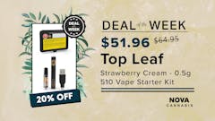Deal of the Week! StrawberryCream Vape Starter Kit