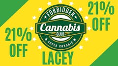 21% OFF Storewide Forbidden Cannabis Club
