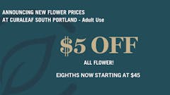 $5 off eighths