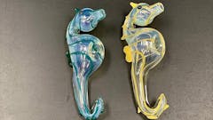 Seahorse Glass Bowl