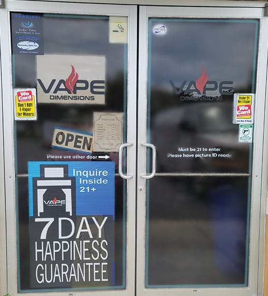 Vape Dimensions - Gainesville