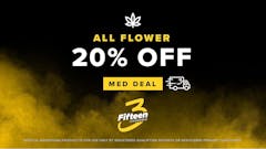 20% Off All Flower