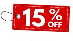 15% OFF