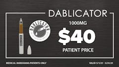 iLAVA Dablicator 1000mg - $10 off (Med Only)