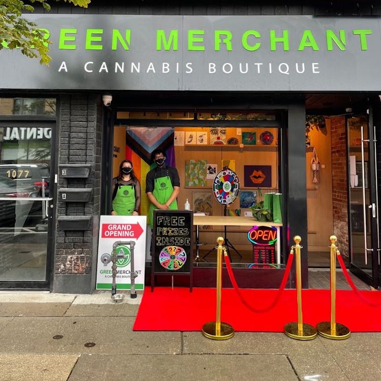 Green Merchant Cannabis Boutique - 1077 Bloor St. West