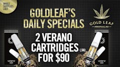 2 Verano 0.5g Carts for $90