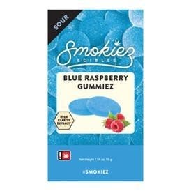 Smokiez Sweet Blue Raspberry Gummiez