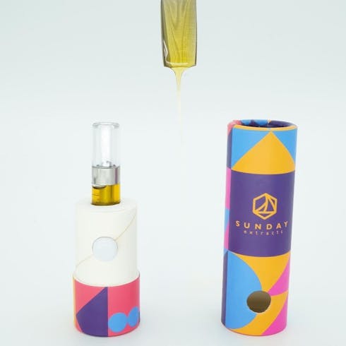 Sunday Live Resin Cartridge - Durban Poison