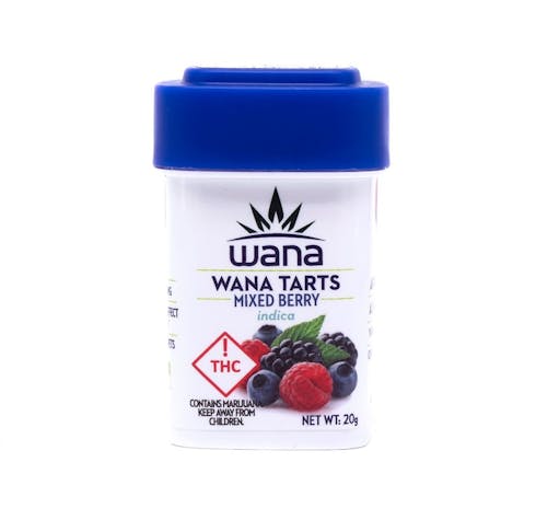 Wana Mixed Berry Indica TARTS