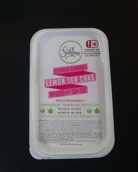 Sublime Lemon Tea Cake