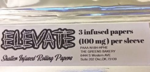 Infused Rolling Papers 100mg