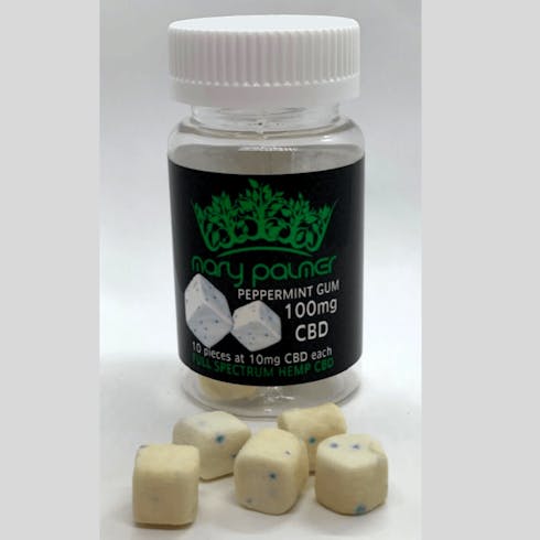 CBD Peppermint Gum