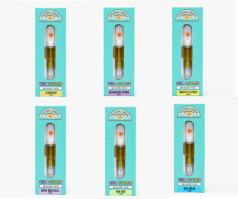 CRYSTAL CREEK Organics Full Spec Cartridges