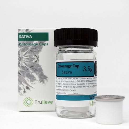 TRUFLOWER ENTOURAGE VAPORIZER CUP 3PK (3.5 Grams) - Colombian Gold