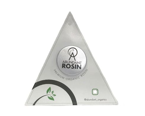 Abundant Organics (Rosin) - Jenny Kush