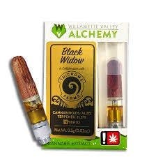 Black Widow Live Resin .5g Cartridge