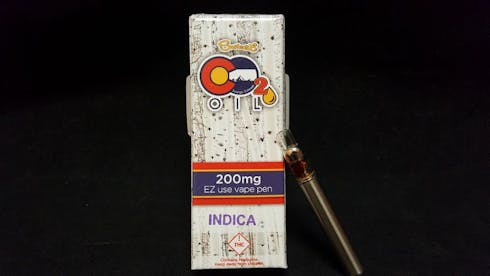 SWEET CO2 - 200mg Indica Disposable Vape Cartridge