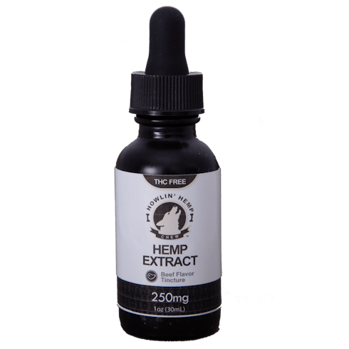 HOWLIN HEMP EXTRACT DOG TINCTURE (250MG 30 ML)