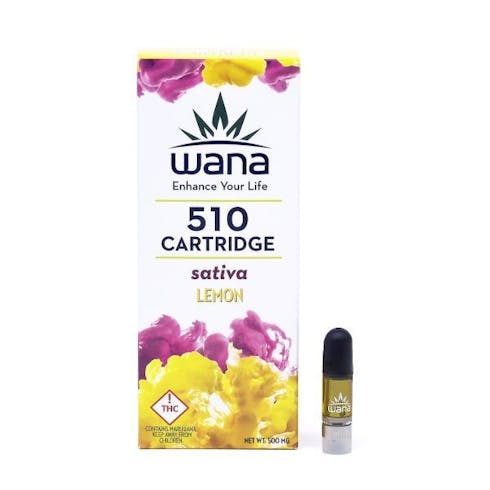 Wana 510 Vape Cartridge: Sativa Lemon