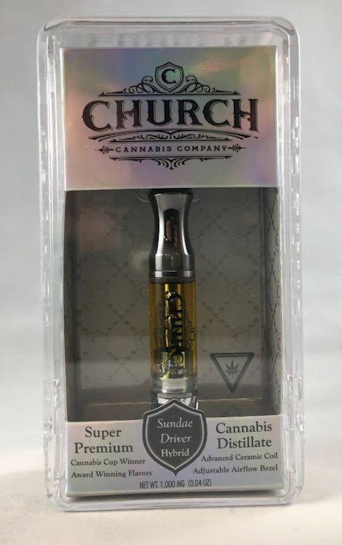 Church- Sundae Driver Distillate Cartridge
