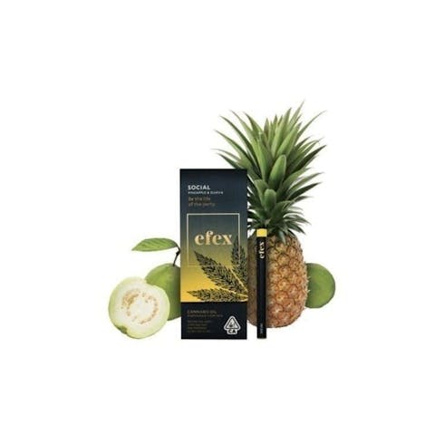 EFEX- Social Pinapple & Guava Disposable .5g