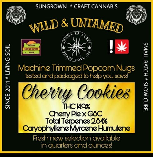 Wild and Untamed Cherry Cookies #22 - Sunna Ra Acres