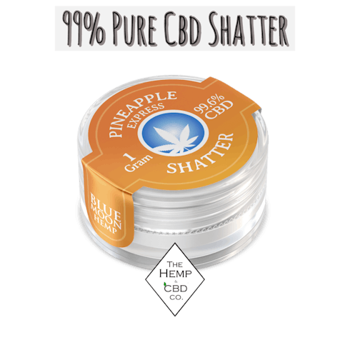 Pinapple Express Bluemoon Hemp Cbd Shatter