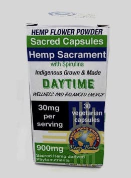 Full Spectrum Capsules - 900mg Daytime Blend